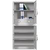 Tiger Brand Large Split Two-Section Steel Filing Cabinet