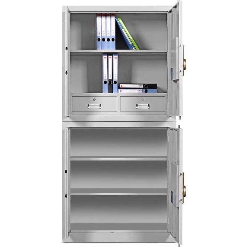 Tiger Brand Large Split Two-Section Steel Filing Cabinet
