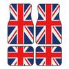 Коврики в салон автомобиля на заказ Комплект передние и задние Union Jack для Mini Cooper 2007-2023 R55 R56 R57 R60 R61 F54 F55 F56 F57 F60 Clu cnjaw55