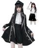 JIURUN Лолита Готическая Лолита Милитари Хэллоуин Аниме Мори Герл Тренч Готический Милый Размер А Костюм, Униформа, Косплей, Косплей, Лолита, Пальто, Шорты,
