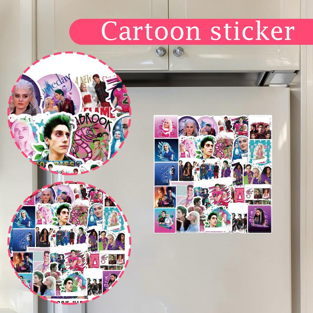 54 Cartoon Stickers For Decoration