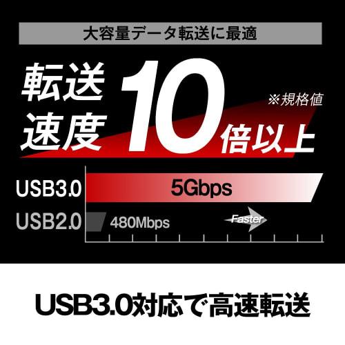 BUFFALO PS4-совместимый USB3.0 USB-концентратор с 4 портами, черный дизайн с магнитом BSH4U305U3BK [совместим с Windows/Mac/PS3]
