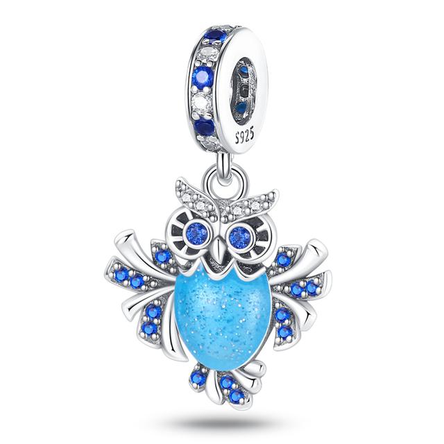 Подвески 925 Originales Moon Tassel Charm Светлячок и светящаяся подвеска в виде медузы Подходит для оригинального браслета 925 Женские украшения 