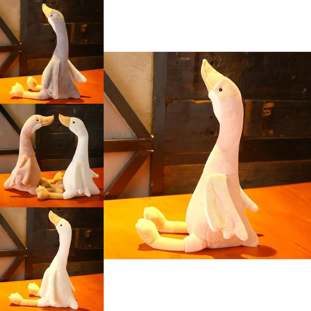 Милая белая, розовая, серая плюшевая игрушка-лебедь, плюшевая кукла, подушка для детей, младенцев, подарок и утешение
