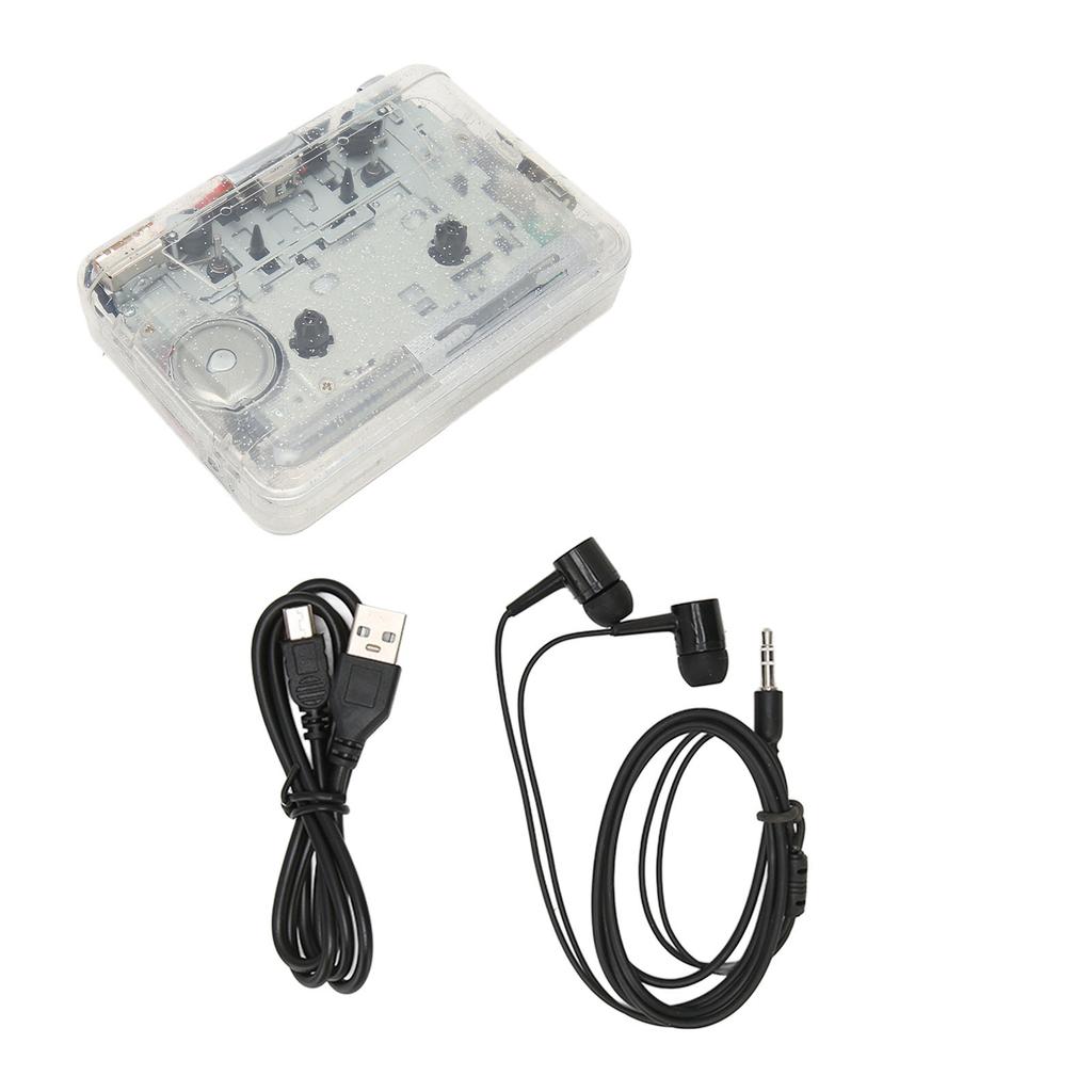 USB-кассета в MP3-конвертер Профессиональный MP3-звук Музыка через USB-портативный кассетный плеер для