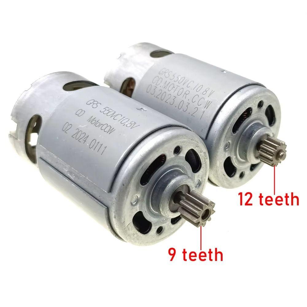 12 Teeth RS550 Motor Cordless Power Tool Accessories for Cordless Charge Drill Screwdriver