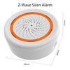 Tuya Zigbee Звуковой и световой датчик Умная сирена-сигнализация Для системы домашней безопасности Поддержка удаленного управления через приложение Работает с умным хабом TUYA