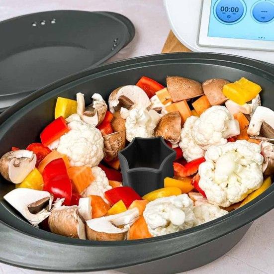 Паровые камины для Thermomix TM6 TM5 TM31 Безопасный для пищевых продуктов аксессуар для равномерного распределения пара Кухонный