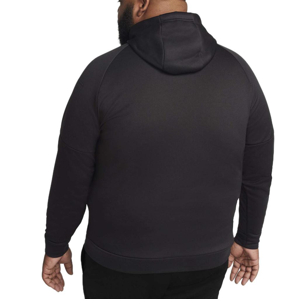 Nike Худи с логотипом Therma Solid для мужчин, черное, DQ4834-010