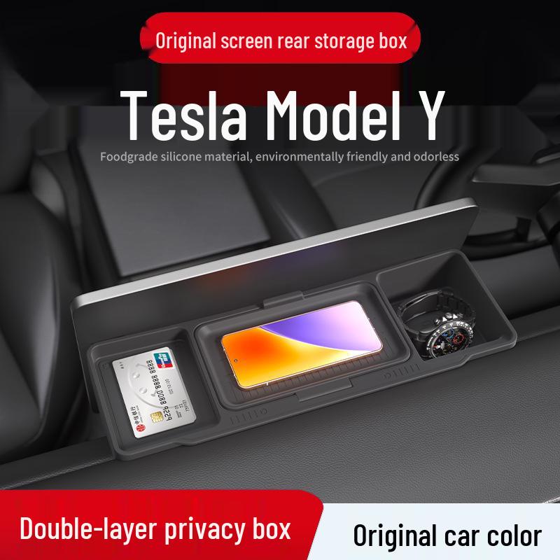 Силиконовый коврик для заднего отсека Tesla - Дизайн против тряски