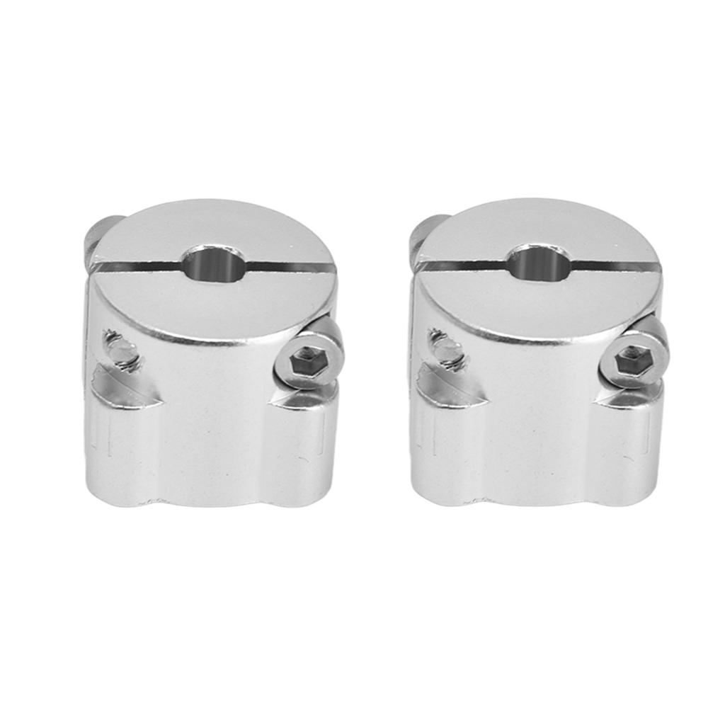 2 шт. Зажим с D-образным отверстием из алюминиевого сплава, высоконагруженный зажимной хомут для соединения вала, колонны, 14 дюймов по центру