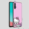 Чехол KT67 Hello Kitty Cartoon для Samsung A04 A14 A23 A34 A54 M23 M33 M52 M53 Realme 10 9 C30S C35 C55 VIVO Y02S Y21 Y33S Y51 X80 Pro Прозрачный чехол