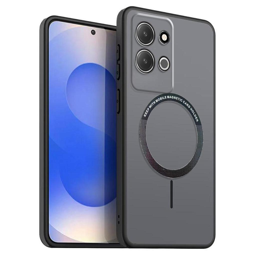 Матовый полупрозрачный магнитный чехол для телефона для Xiaomi Redmi 17 5G, 17 Мягкий ТПУ чехол