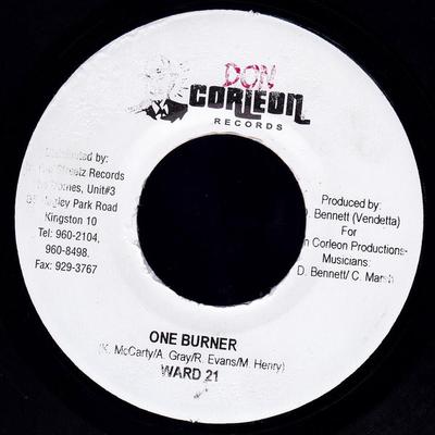 7-дюймовая пластинка WARD 21 / GENERAL B - One Burner / Yu Can Wine НЕТ Don Corleon Rec 2004 Ямайка Регги, Ска и Даб Б/У
