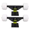 2PCS   Trucks Set with 4 Wheels Aluminum Alloy 5 Inch Shock Absorption  board Truck for Replacement