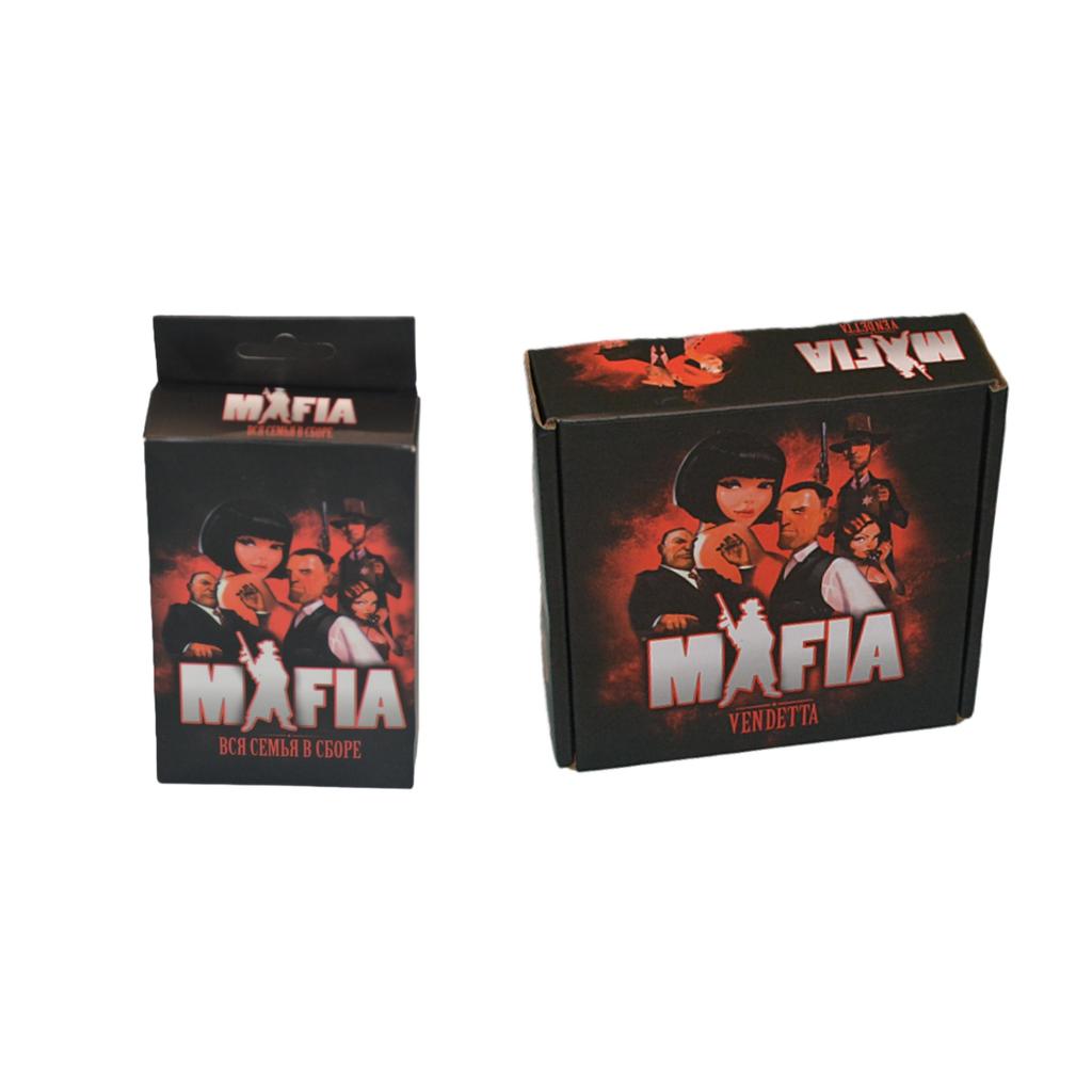Мафия: Настольная игра Vendetta | Карточная игра для вечеринок «Семейная встреча», Настольная игра, Карточная игра, Идеальная игра для семейных встреч, Подарок.