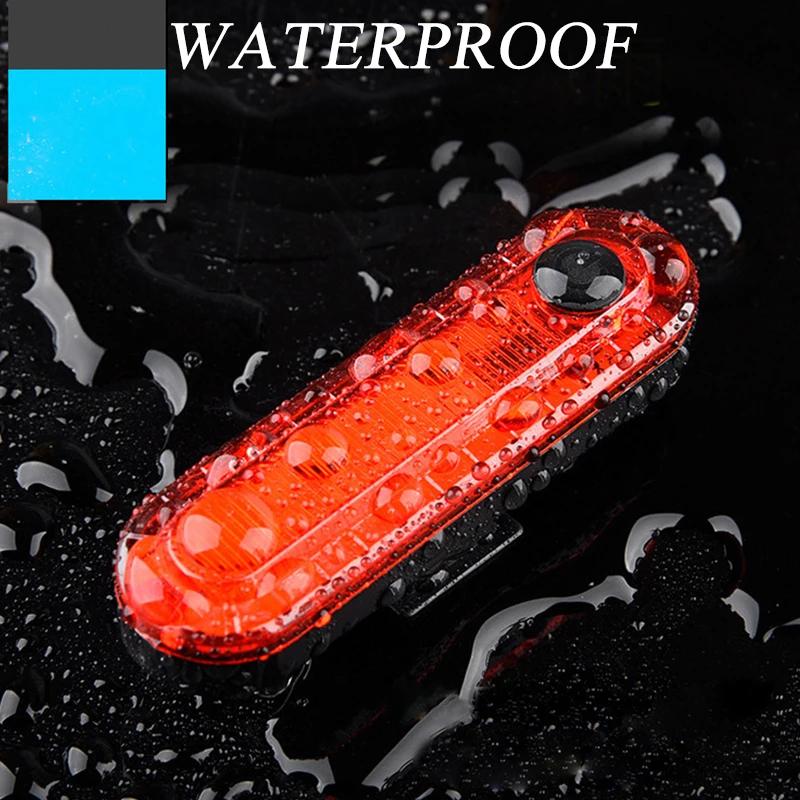 Ночной Велосипедный Задний Фонарь Сверхяркий Велосипедный Предупреждающий Передний Фонарь Светодиодные Фонари для Горного Велосипеда Задний Фонарь MTB Велосипедный Фонарик