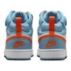 Nike Court Borough Mid 2 GS Aquarius Blue Total Orange Kids Sneakers White HF4791-407