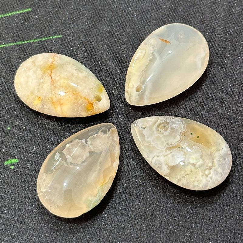 Аметистовый розовый кварц тигровый глаз кристалл капля воды кулон для самодельных ювелирных изделий