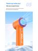 Портативный ручной вентилятор T20 - USB-перезаряжаемый, Долгое время работы от батареи, Сильный поток воздуха, Мини-турбина