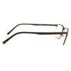 Full Rim Rectangle Brown Smartbuy Collection Blaire Asian Fit 605c Fashion Unisex Eyeglasses