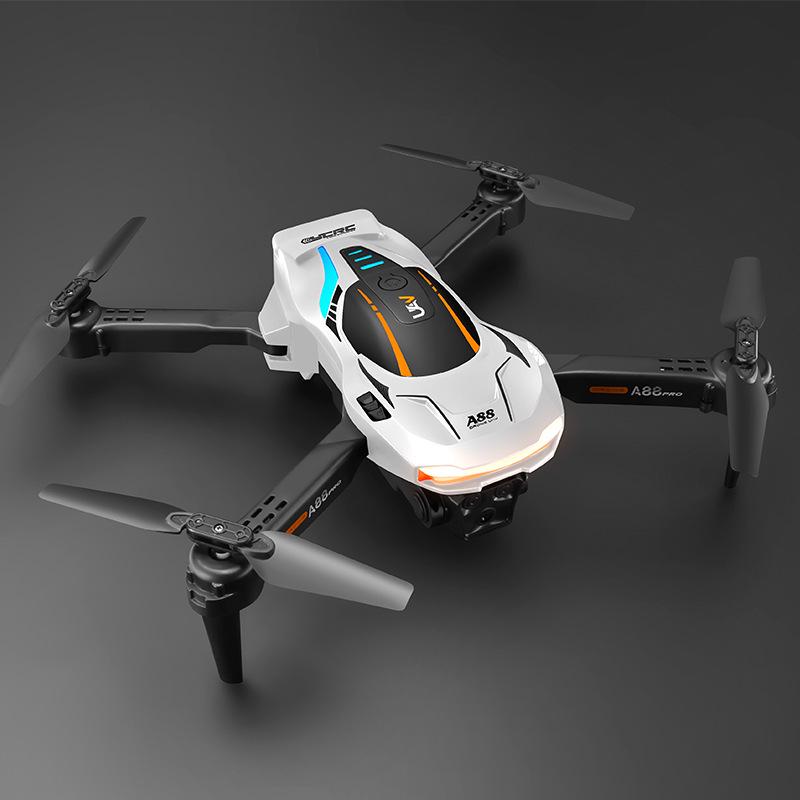 A88 Drone: 8K HD Aerial Photography, Optical Flow, Triple-Camera, Remote-Controlled Aircraft Toy