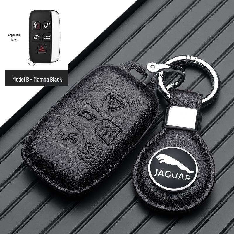 Чехол для ключей Jaguar для XEL, XFL, F-Pace, XJL, XF, XE и F-Type - В комплекте сумка на пряжке