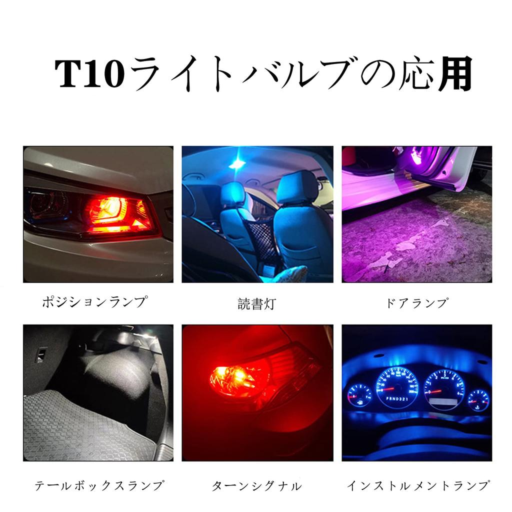 T10, Car LED, License Lamp, , Car Position, Pack of 14 (Pink)