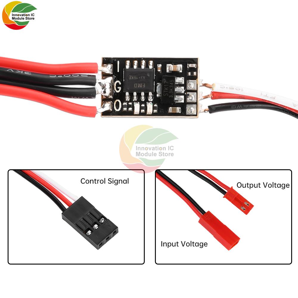 8a-17a 1v-11v Avionics Pump Drone Switch Pwm Signal Control Driver Module High Current Rc Switch Motor Controller