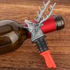 2-in-1 Deer Stag Head Wine Pourer & Bottle Stopper Anti-Spill Wine Aerator Bar Accessory
