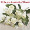Elegant Faux Camellia Sp Rose Bud Wedding Decoration Floral Arrangement Made Of Silk For Home And Event Use