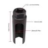 Universal Oxygen Sensor Sleeve Narrow Mouth 22mm 21mm 1/2" Cxygen Sensing Drive Socket Wrench Black Car Repairing Tool Accessory