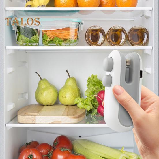 Mini Bag Sealer 2-in-1 Rechargeable Bag Sealing Machine for Snack Bags Portable Handheld Food Sealer Heat Sealing Cutting Plastic Bag