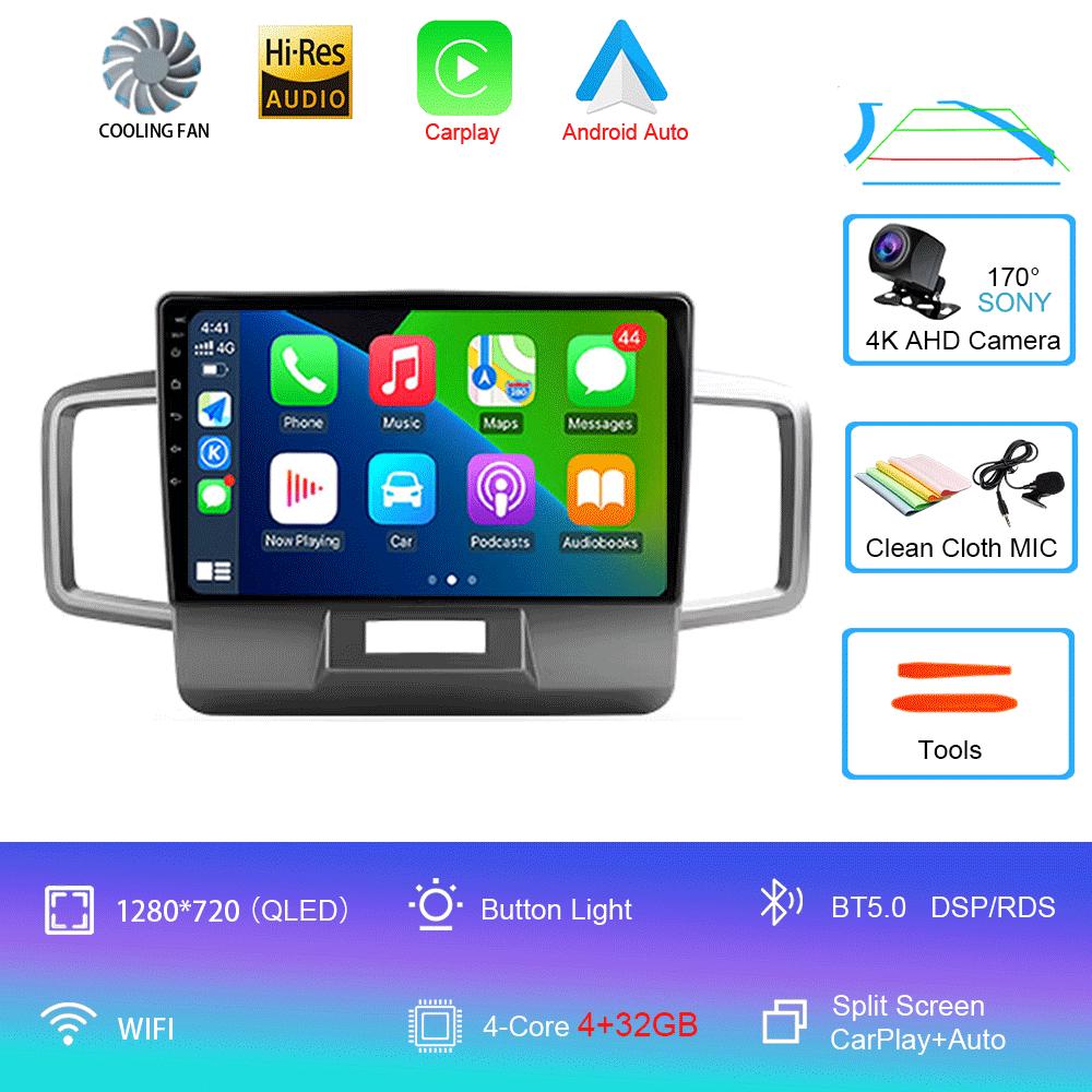 Автомобильное радио Android 13 CarPlay для Honda Freed 1 Spike 2008-2016 Мультимедийный видеоплеер 2din Навигация Стерео Головное Устройство Auto DSP