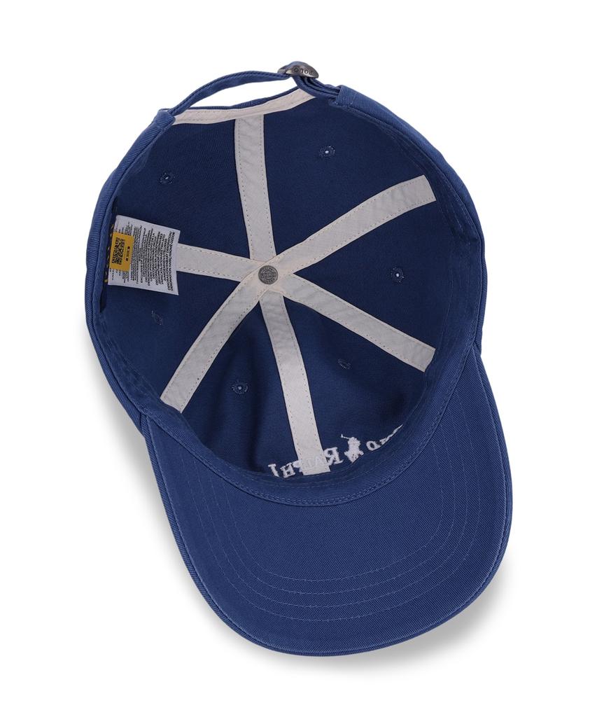Кепка-бейсболка POLO RALPH LAUREN из хлопкового твила - Синяя