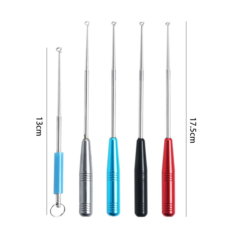 Steel Safety Fishing Hook Remover Hook Detacher Aluminum Hook Extractor Fishhook Disgorger