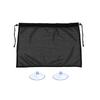 1pc Universal Car Window Sun Visor Car Windshield Mesh Sunshade Car Anti-UV Shade Curtain Black Auto Exterior Accessories