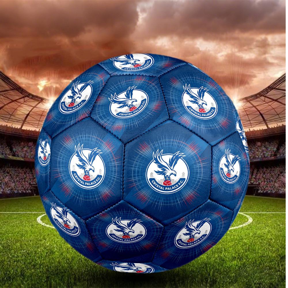 Crystal Palace Size 5 Football High Elastic Soccer Ball For Outdoor Competition Daily Training Play