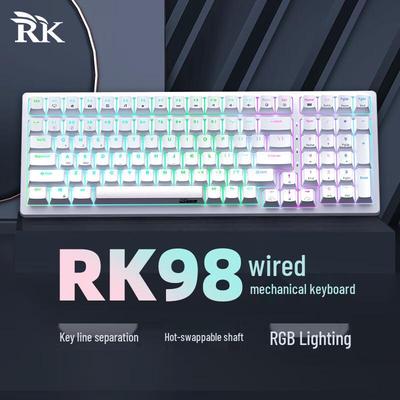 RK98 98-клавишная механическая клавиатура RGB с возможностью горячей замены