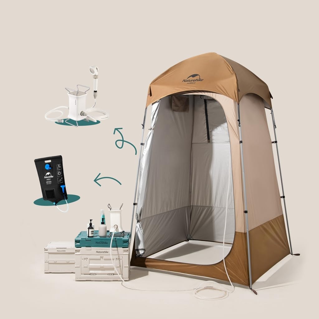 Naturehike Changing Shower Privacy 1 UV Emergency Easy Changing Portable Sports Cherry Blossom Outdoor Sun Portable Changing Room Tent, Tent, Tent,