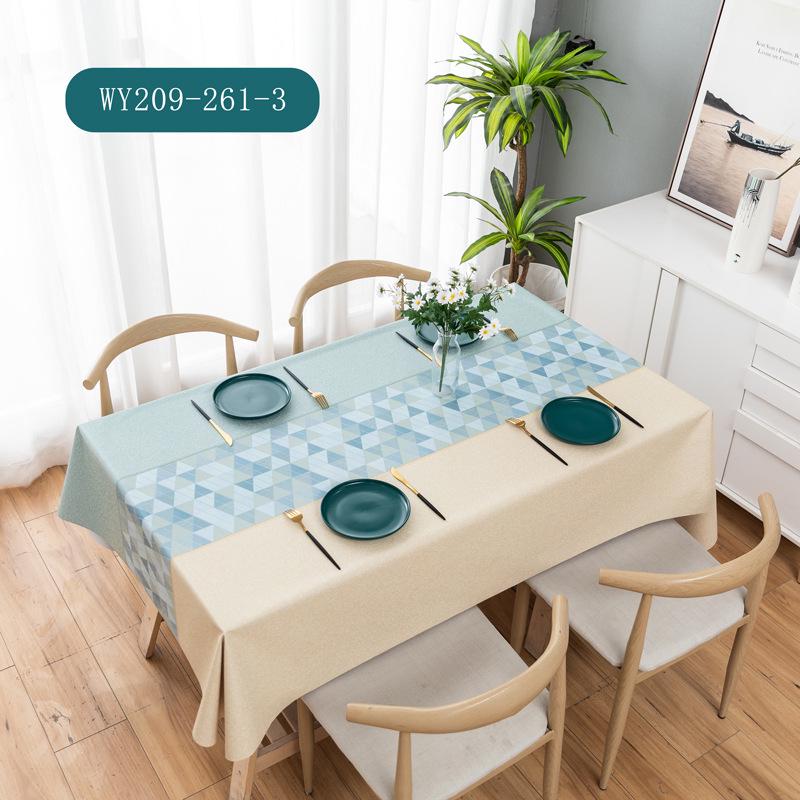 Скатерть и подставка под приборы из утолщенного ПВХ, термостойкая, водонепроницаемая, маслостойкая, не допускающая ожогов