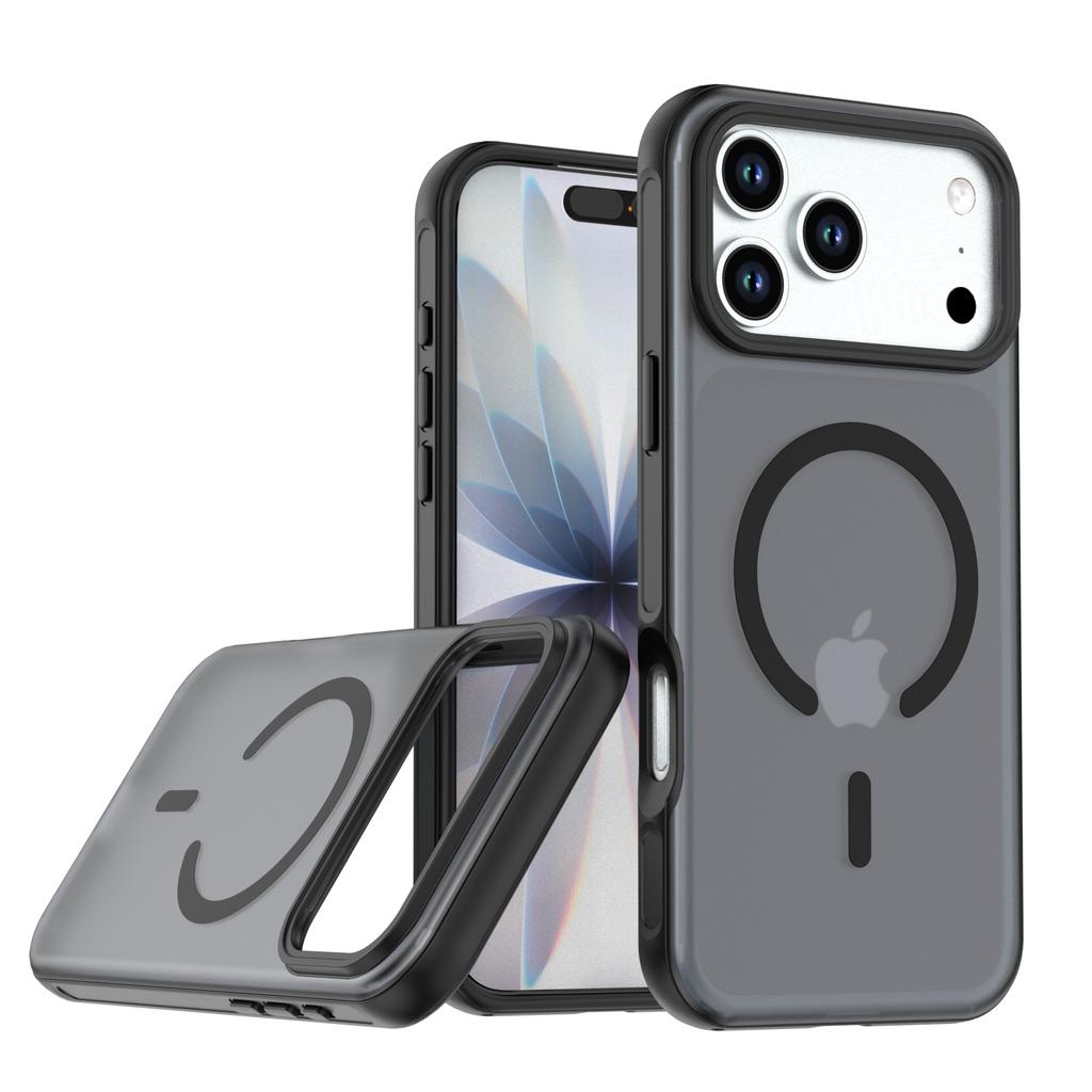 Применимый iPhone17ProMax Lafa Магнитный Держатель Чехол для Мобильного Телефона Apple 16Pro Матовый 17 Защитный Чехол