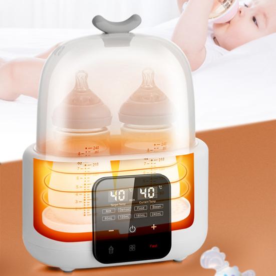 Подогреватель детских бутылочек, быстрая сушка молока и стерилизаторы для грудного молока, светодиодный сенсорный экран, автоматическое отключение, не содержащий бисфенол-А, безопасный подогреватель молока для младенцев