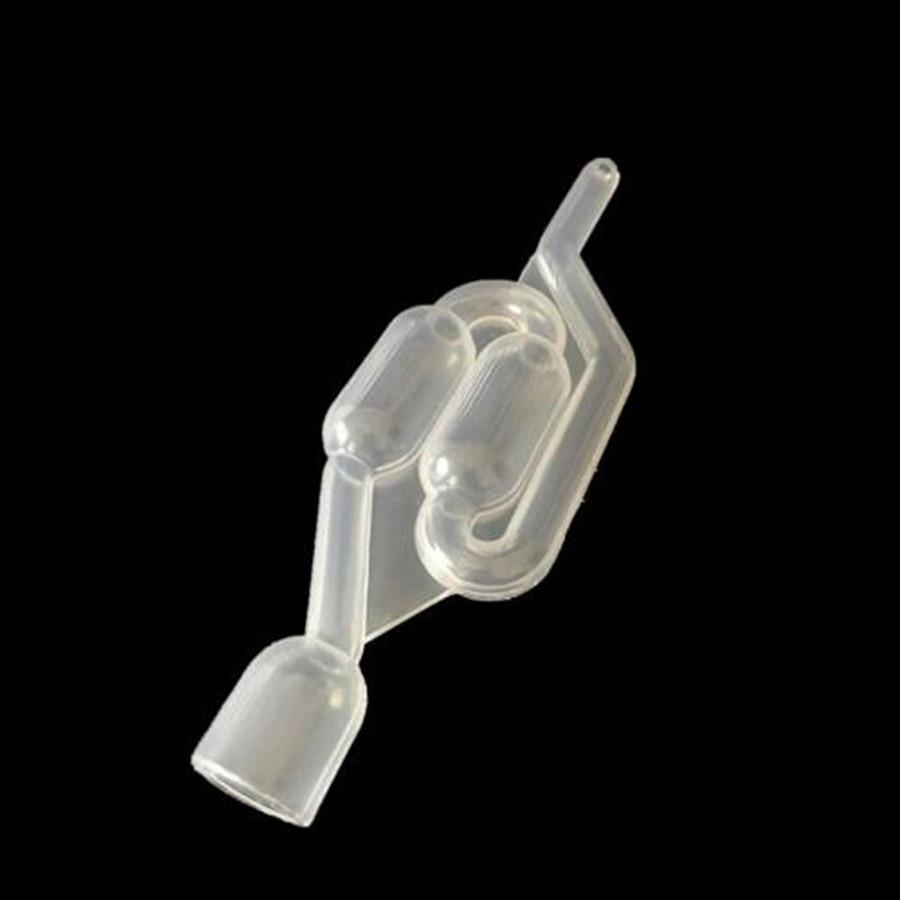 Exhaust One-way Home Brew Wine Fermentation Airlock Air Lock Check Valve Water Sealed Valves AirLock