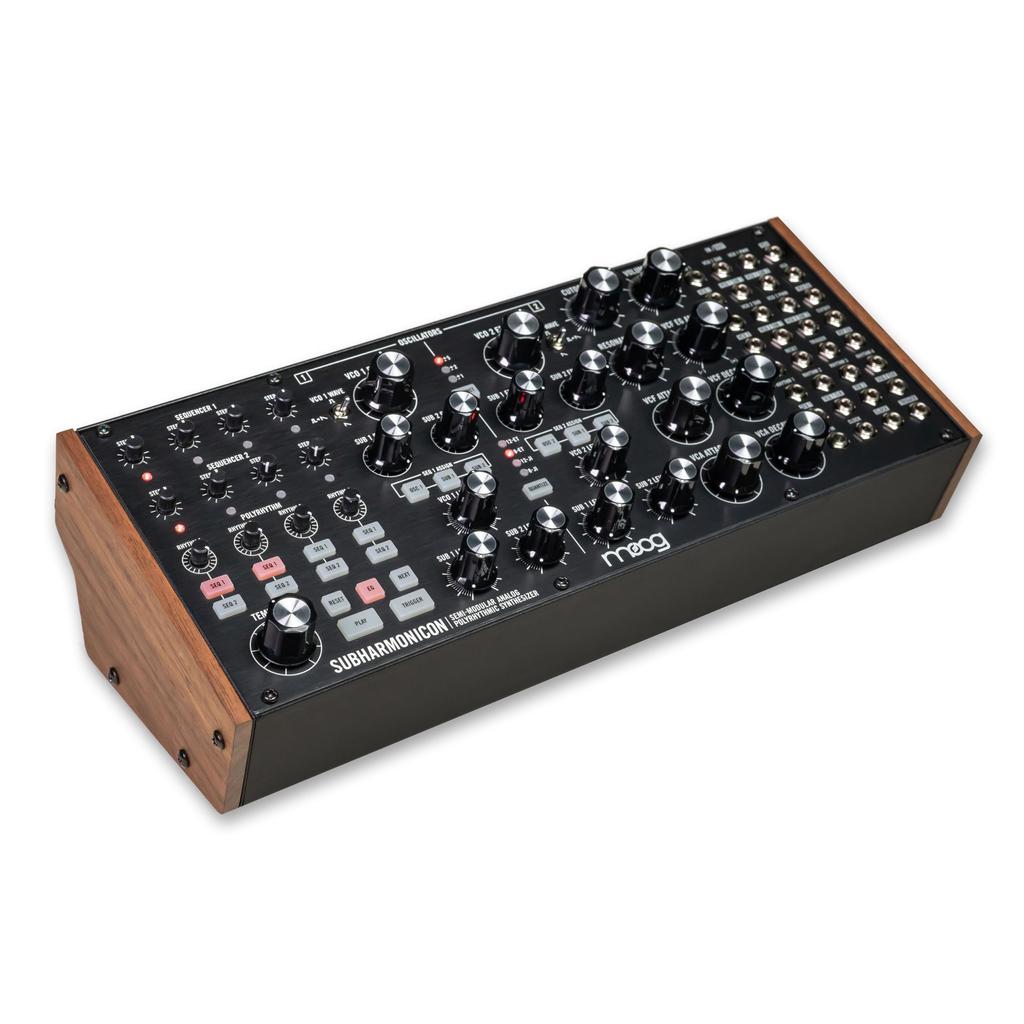 MOOG Subharmonicon Analog Polyphonic Synthesizer with Dual Sequencer and MIDI Patchbay Semi-Modular