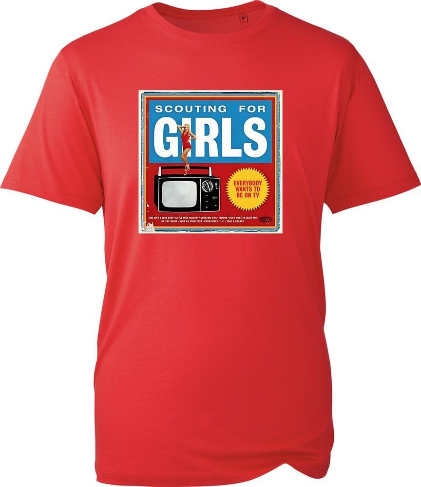 Scouting For Girls Unisexs TShirt Funny Pop Music Lovers Unisex New Tee Top