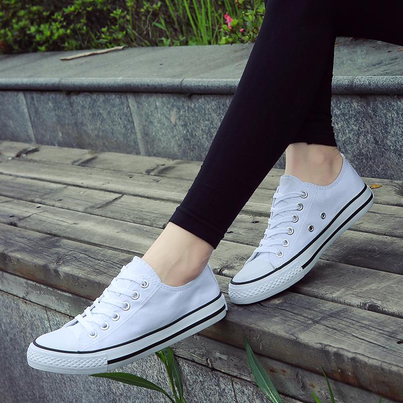 Men's Canvas Shoes Sneakers Women's Canvas Shoes Flat Shoes Casual Denim Shoes