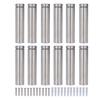 12 Set Stainless Steel Standoff Screws 19x80mm Advertising Screws Mounting Hardware for Hanging Acrylic Picture Frame