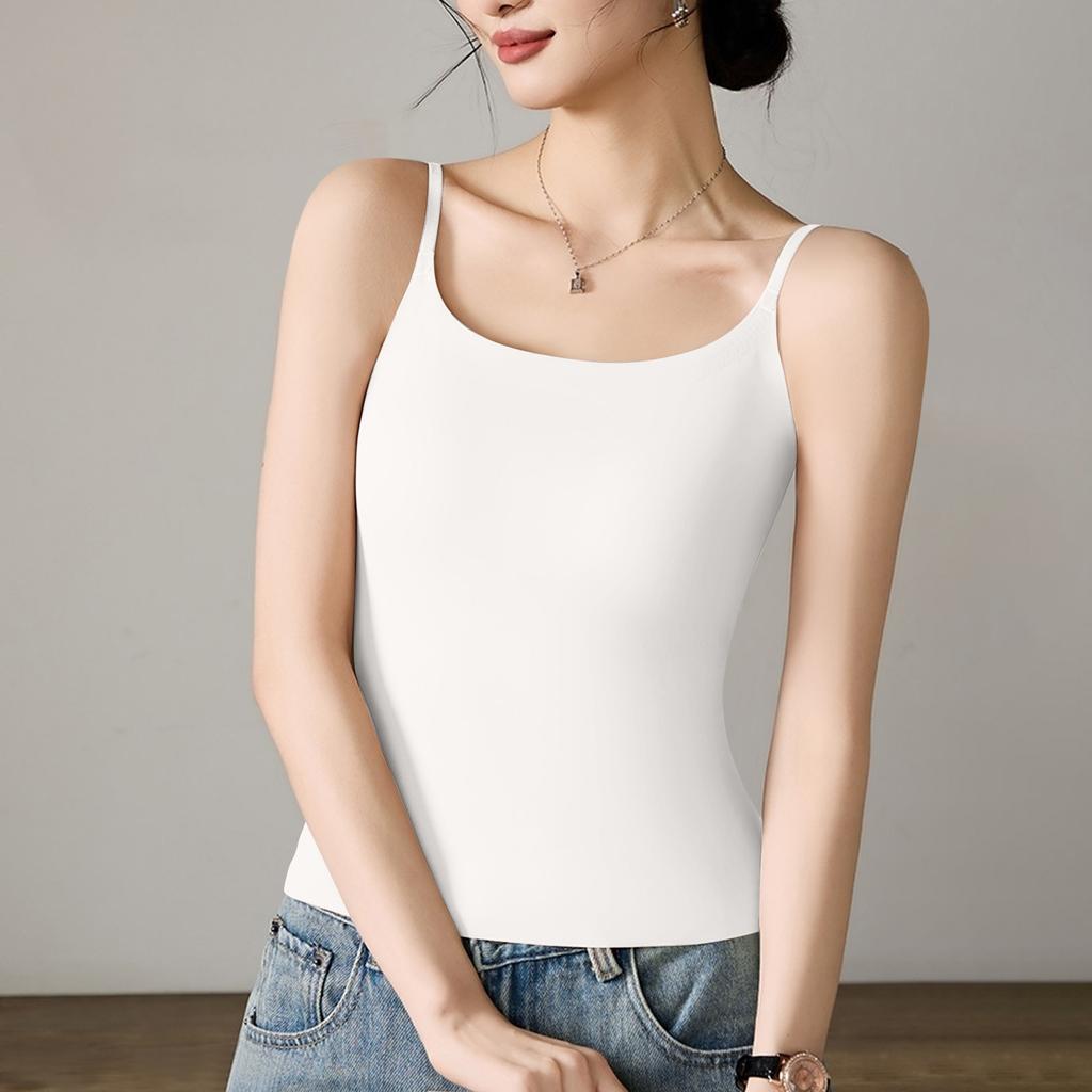 Женская однотонная рубашка с чашкой для йоги, спортивное нижнее белье, жилет