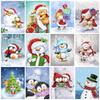 5D Diy Diamond Painting Christmas Tree Diamond Embroidery Snowman Picture Cross Stitch Penguin Rhinestone Mosaic Kit Home Decor
